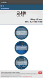Mobile Screenshot of olsen-glas.dk